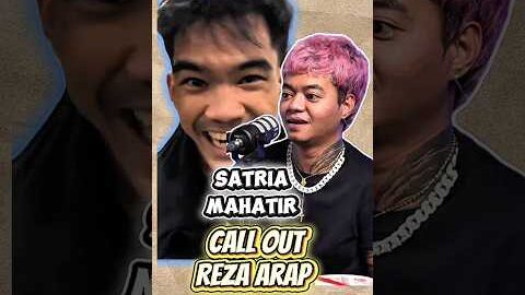 Reza Arap di call out satria Mahatir untuk boxing!