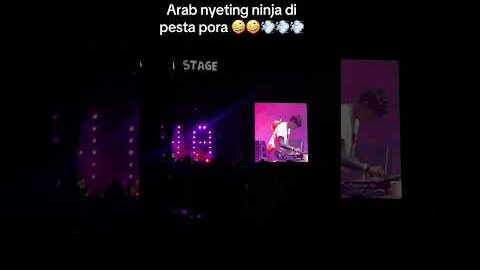 Reza arab on stage pestapora Jakarta #mraloy #aloy #yb