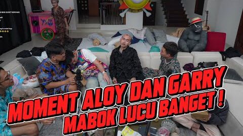 MOMEN ALOY & GARRY MABOK PULANG DUGEM ! LUCU BANGET ! #marapthon2 #yb #REZAARAP