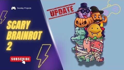 Asli Dah Update Baru Gess !!! Mencoba Menamatkan dan Menuju 1jt Mode Scary Brainrot 2 Mainkan Gesss!