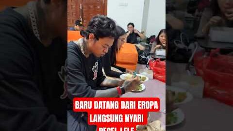 REZA ARAP BARU DATANG DARI EROPA LANGSUNG NYARI PECEL LELE #YB #aaaclan #marapthon