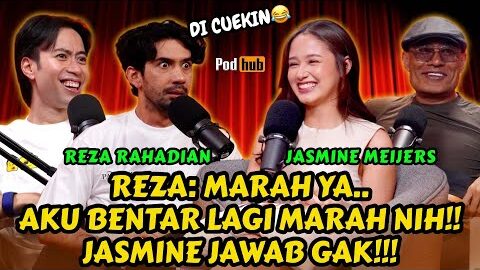 REZA: VIDI, KAMU DIEM DULU‼️ AKU DARAH TINGGI NIH🤣 Reza Rahadian vs Jasmine Meijers