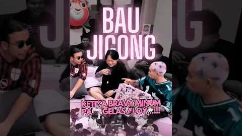 BAU BANGET!! Ketika Bravy Minum Pake Gelas Aloy!