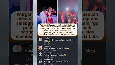 REZA ARAP CIVM LULA! RESMI GO PUBLIC?! 💋