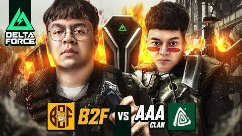 DELTA FORCE WAR ⚔️ BALA BALA FAMILY (B2F) VS AAA CLAN ⚔️ BEST OF 3 ⚔️