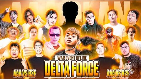 POV: DELTA FORCE WAR OFFLINE AAA vs B2F || All in AAA!