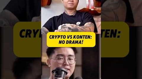 Timothy Ronald VS Reza Arap “Crypto vs Konten: No Drama!” #TimothyRonald #RezaArap #shorts