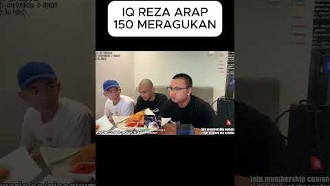 iq reza arap 150 meragukan
