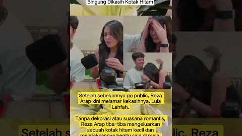 Potret Reza Arap Lamar Lula Lahfah, Tak Ada Dekorasi Romantis,#viral #shortvideo