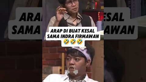 Reza arap di buat kesal sama indra firmawan🤣🔥  #deddycorbuzier #indrafrimawan #rezaarapoktavian