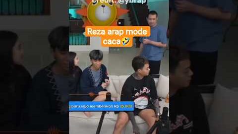 EMANG PARAH SIH.. REZA ARAP KALO MODE CACA #yb #ybrap #marapthon #marapthon2