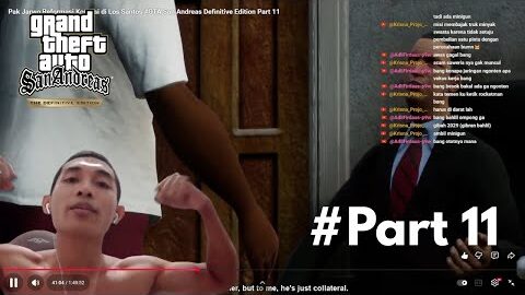 PAK JARWO SEDANG MENCARI SIM T (SIM TERBANG) #GTA San Andreas Definitive Edition Part 11