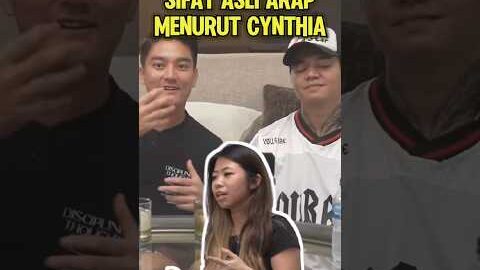 Sifat Asli Arap Menurut Cynthia #yb #ybrap