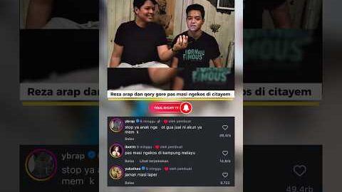 YB dan QG pas masi main layangan #ytshorts #trending #fypシ #qorygore #rezaaraplive #marapthon #live