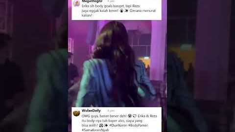 Erika Carlina  Reza Arap Siapa yang Punya Body Paling Keren RateBody YB Ericarl Meet Club