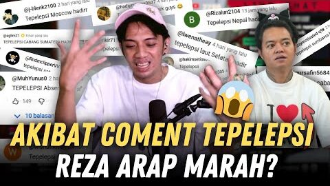 REZA ARAP MARAH KE TEPE!?? VIRUS KOMENTAR TEPELEPSI MEMBANJIRI KOLOM KOMENTAR YOUTUBE
