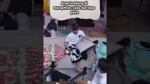 MOMENT LUCU REZA ARAP DI LIVE MARAPTHON #marapthon #yb #ybrap #marapthon2