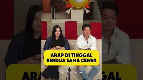 Ketika Reza arap ditinggal berdua sama cewek #rezaoktovian #ybrap #trending #shorts #rezaarap