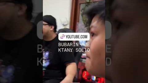 BTS Ruang Operator Live Stream Reza Arap YB x CRUSITA! 🔥