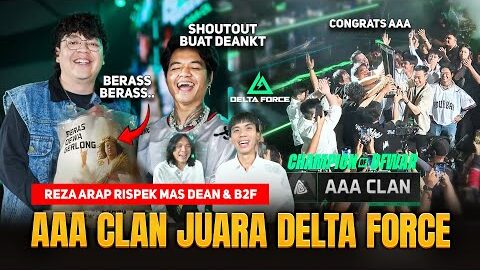 AAA CLAN JUARA DELTA FORCE WAR OFFLINE EVENT 🔥 REZA ARAP RISPEK MAS DEAN & B2F 😎
