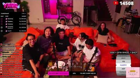 Reza Arap YB, Garry & Grace YXGC Udah High! Grace Sampai Nyungsep ke Sofa 😭🔥