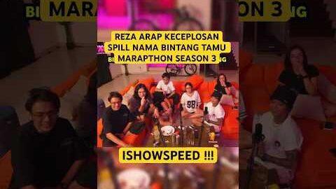 ISHOWSPEED AKAN DATANG KE MARAPTHON REZA ARAP #yb #ybrap #ishowspeed #marapthon #aaaclan