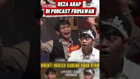 Ekspresi lucu reza arap #shorts #podcast #deddycorbuzier #closethedoor #rezaarap #marapthon