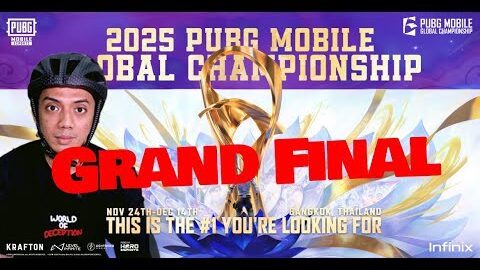 DUKUNG ALTER EGO di PUBG MOBILE GLOBAL CHAMPIONSHIP 2025