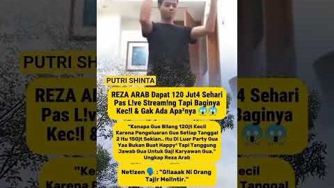 PENDAPATAN REZA ARAP
