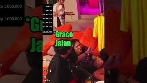 Grace Jatuh Nyungsep Di Sofa, Reza Arap Sampe NGAKAK 🤣🤣 #rezaarap #guraisu #marapthon