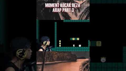 momen kocak reza arap saat main game bikin emosi #Shorts